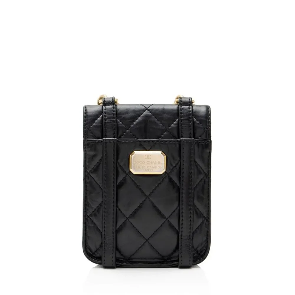 Chanel Aged Calfskin Mini City School Flap Bag